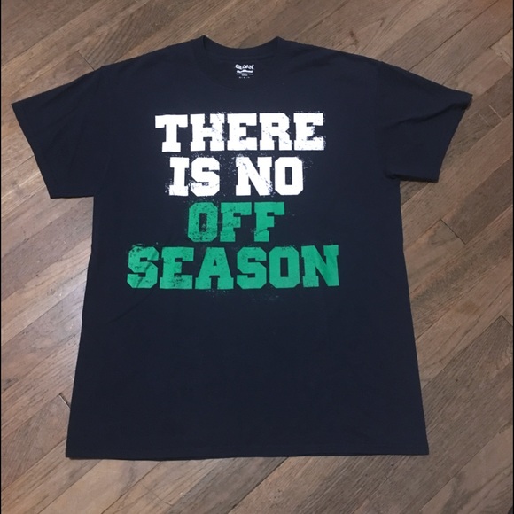 “Unofficial” Seahawks Tee “THERE IS NO OFF SEASON” - Picture 1 of 4